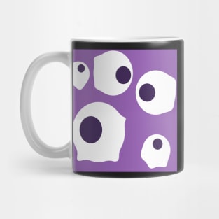 Purple and white Mug